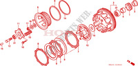 FRIZIONE Motore 600 honda-motocicli HORNET 2000 E__0600